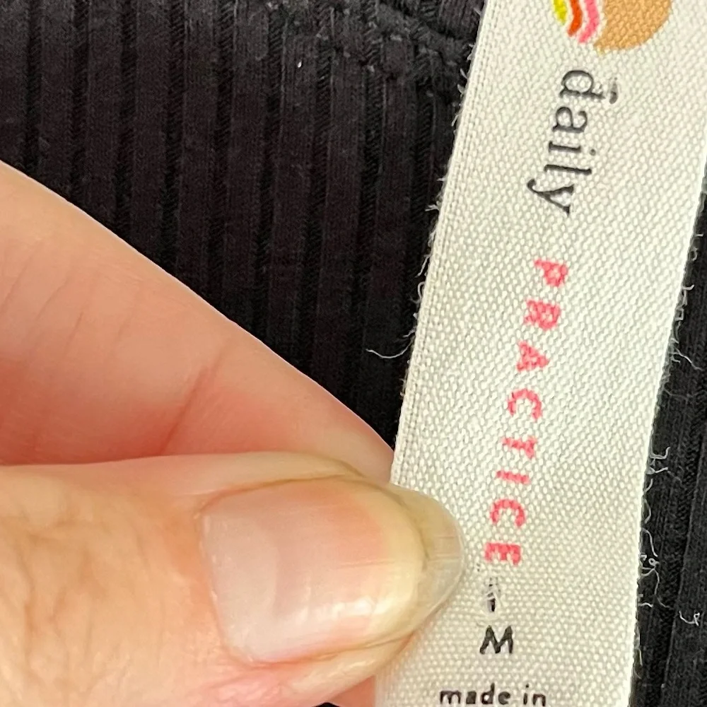 Anthropologie Daily Practice Jump High Cut Out Dress in Black - Picture 11 of 12